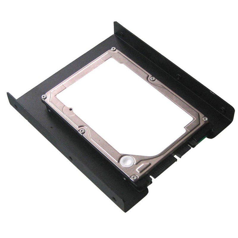 PHITUODA 8Pcs 2.5" to 3.5" SSD HDD Hard Disk Drive Bays Holder Metal Mounting Bracket Adapter with Screws for PC - Image 4